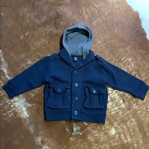 Baby Gap Hooded Cardigan